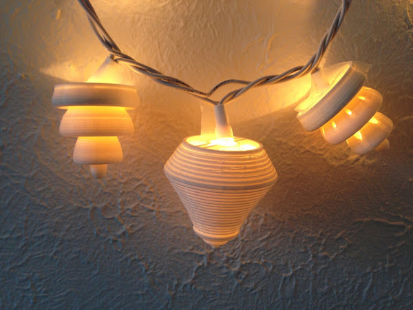 3D-printed light shades